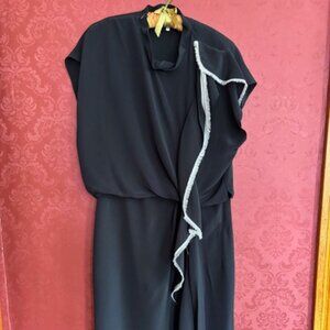3.1 Phillip Lim Black & White Silk Dress 8